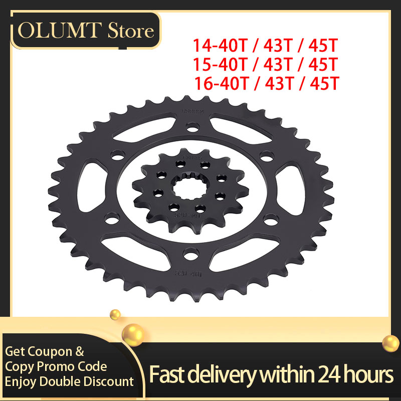 520 Chain 14T 15T 16T 43T 45T  - Motorcycle Gear Usa recensione e prezzo