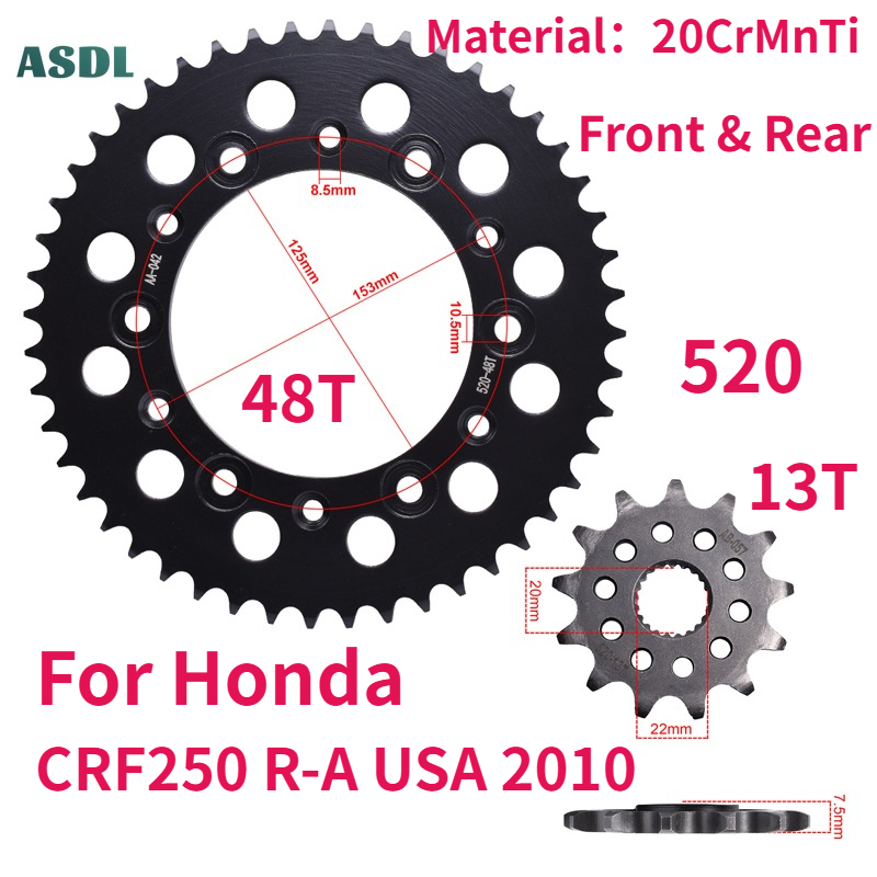 520 Chain 48T 13T Teeth Motorc - Motorcycle Gear Usa recensione e prezzo