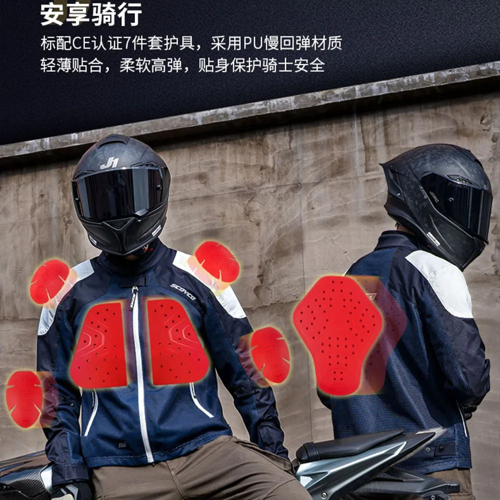 Scoyco Motorcycle Jacket Breat - Quality Motorcycle Gear recensione e prezzo