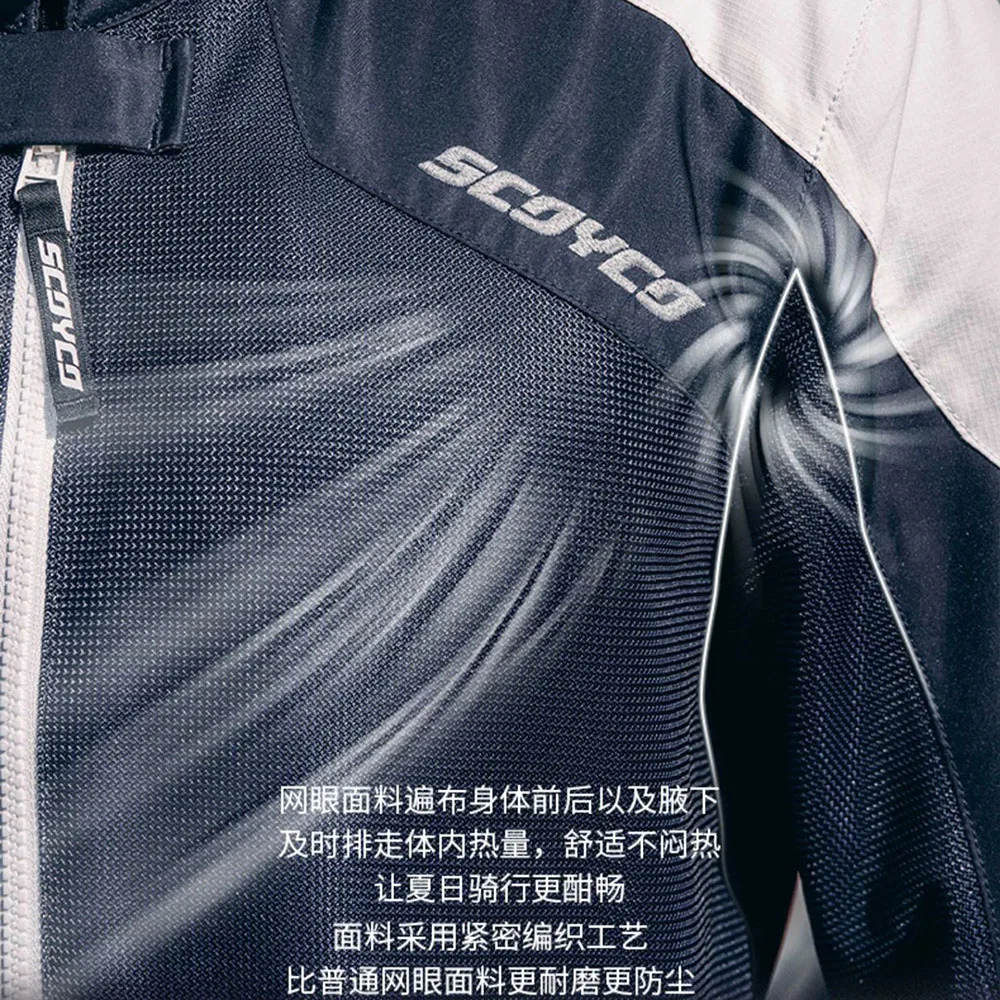Scoyco Motorcycle Jacket Breat - Quality Motorcycle Gear recensione e prezzo