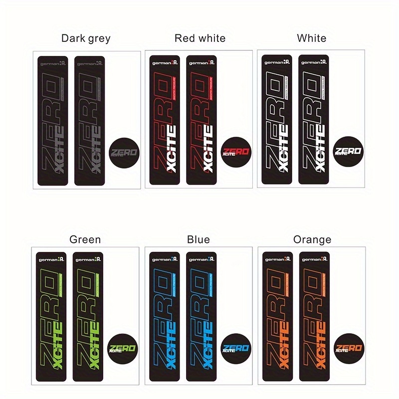 1Set ZERO XCITE Stickers, Wate - Zero Motorcycle Gear recensione e prezzo