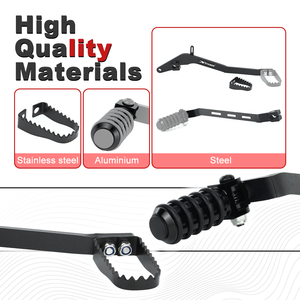 For Kawasaki KLR650 KLR 650 19 - Motorcycle Gear Shift Pattern recensione e prezzo