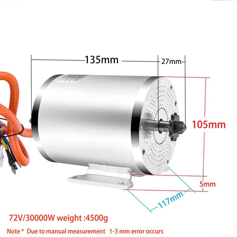 48V 72V 3000W 2000W Electric B - Motorcycle Gear Kit recensione e prezzo